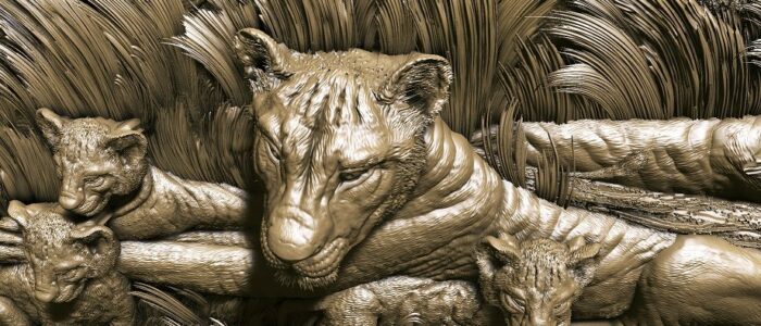 Lions 3D modeling of parts and assemblies, CAD engineering and design of molds and tooling, Reverse engineering, Preparation of CAD models