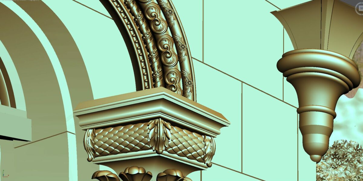 3D modeling for architectural elements, 3D modeling of parts and assemblies, CAD engineering and design of molds and tooling, Reverse engineering, Preparation of CAD models