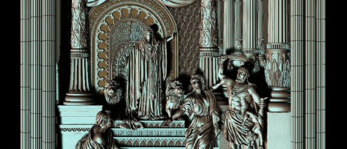 The Judgment of King Solomon 3D modeling of parts and assemblies, CAD engineering and design of molds and tooling, Reverse engineering, Preparation of CAD models